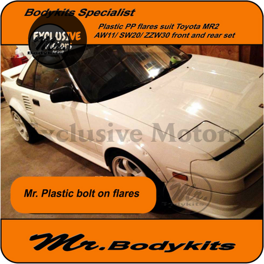 Fender Guards/Flares for Toyota MR2 AW11/SW20