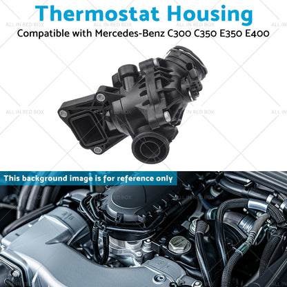 Thermostat Housing Suitable for Mercedes-Benz C300 C350 E350 E400 2762000515-4