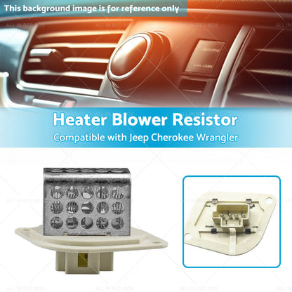 Heater Blower Motor Resistor Suitable For Jeep Wrangler Cherokee 4. 0L 1997-2001-2