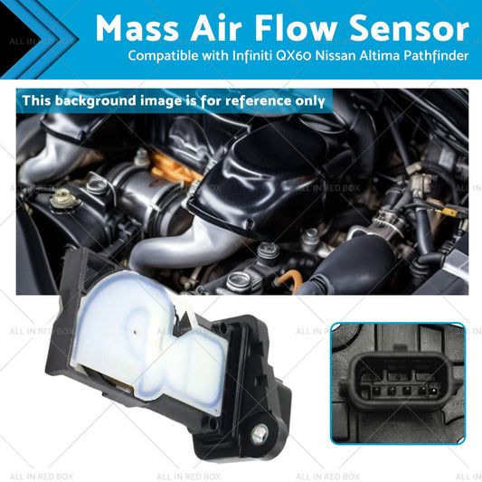MAF Mass Air Flow Sensor 22680-5RB0A Suitable for Nissan Altima Infiniti QX60-0