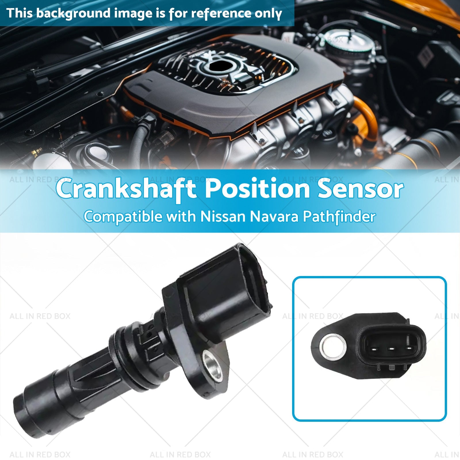 Crankshaft Position Sensor Suitable For Nissan Navara D40 Pathfinder R51 2. 5L-2