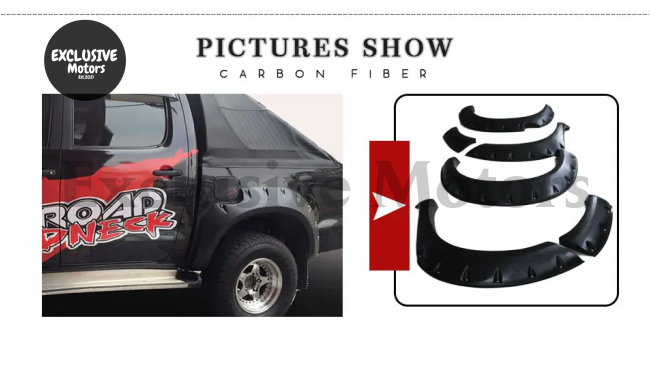 Flares For Toyota Hilux 2005 2006 2007 2008 2009 2010