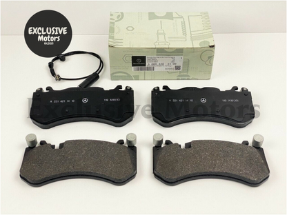 Front Brake Pad Kit for Mercedes AMG GT, GT R, GT C, GT S, C 63, CLS 63 & E63