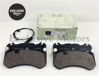 Front Brake Pad Kit for Mercedes AMG GT, GT R, GT C, GT S, C 63, CLS 63 & E63