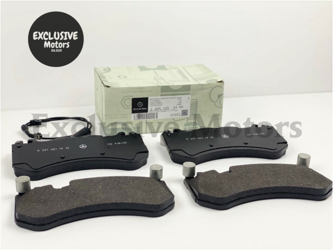 Front Brake Pad Kit for Mercedes AMG GT, GT R, GT C, GT S, C 63, CLS 63 & E63