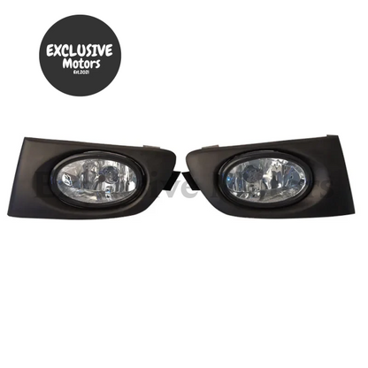 Front Bumper Fog Lights With Switch And Wiring For Honda Civic (2001-2002)