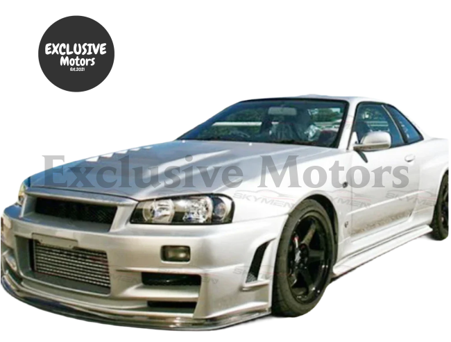 Front Bumper Guard Protector For Nissan Skyline R34 Gtr