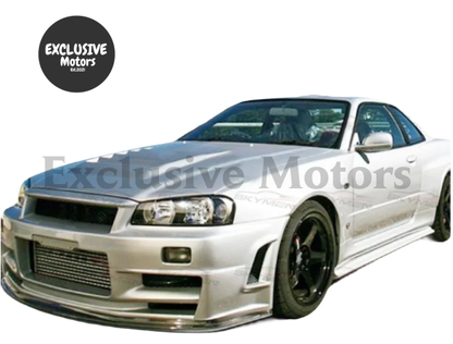 Front Bumper Guard Protector For Nissan Skyline R34 Gtr