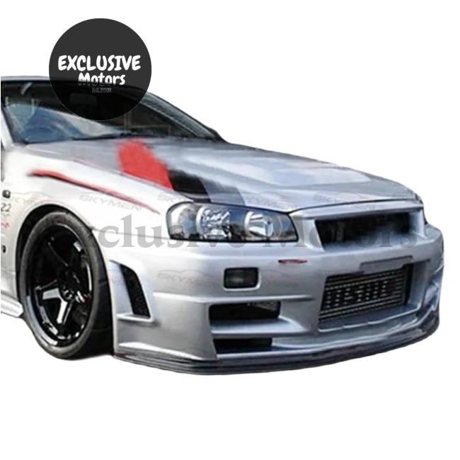 Front Bumper Guard Protector For Nissan Skyline R34 Gtr