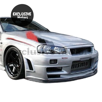 Front Bumper Guard Protector For Nissan Skyline R34 Gtr