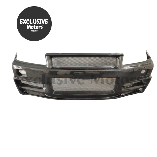 Front Bumper Guard Protector For Nissan Skyline R34 Gtr