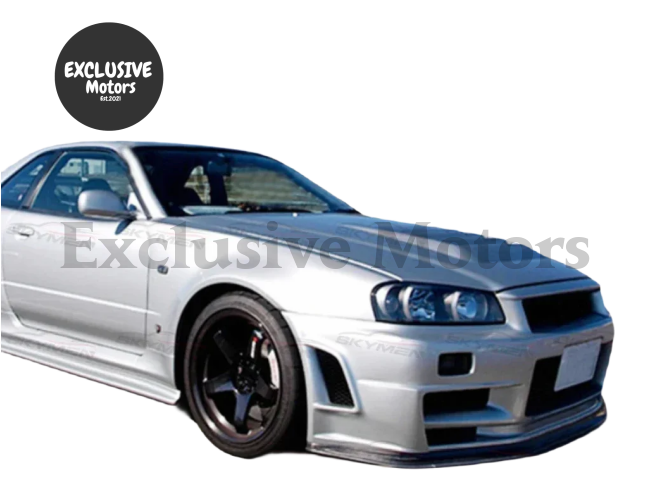 Front Bumper Guard Protector For Nissan Skyline R34 Gtr