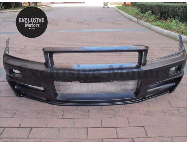 Front Bumper Guard Protector For Nissan Skyline R34 Gtr