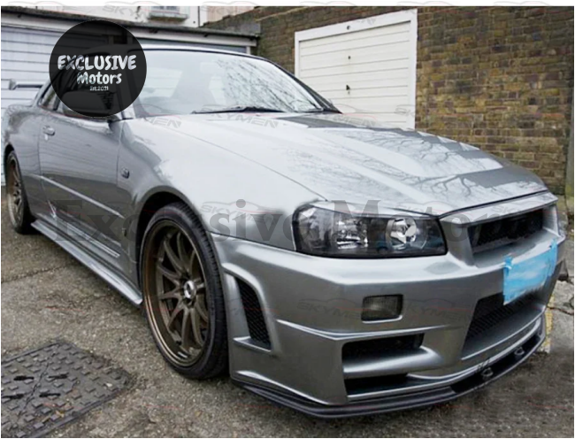 Front Bumper Guard Protector For Nissan Skyline R34 Gtr