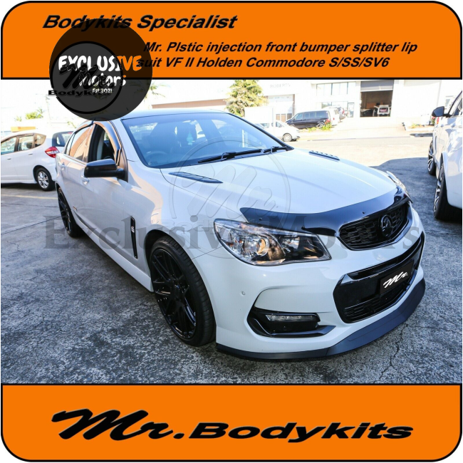 Front Bumper Lip Splitter for Holden Commodore VF Series 2 Sedan/Ute/Wagon