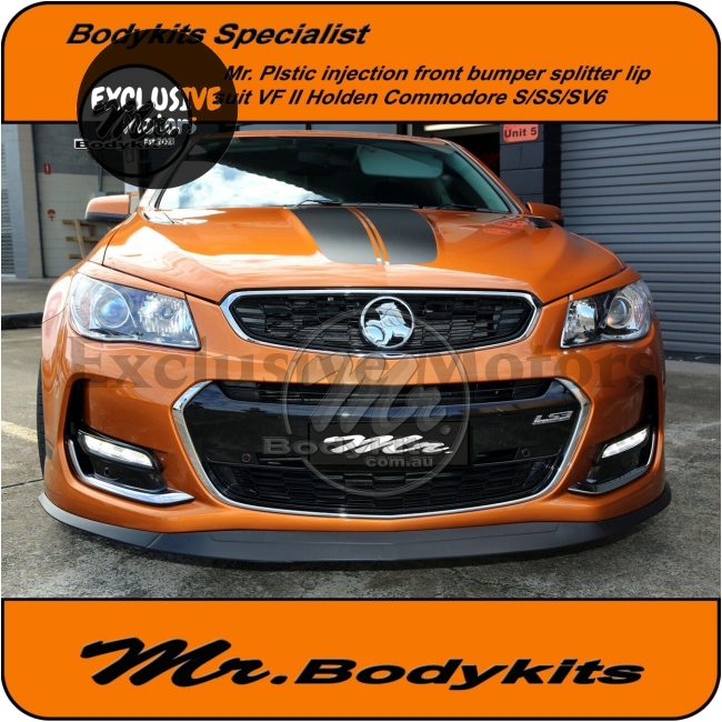 Front Bumper Lip Splitter for Holden Commodore VF Series 2 Sedan/Ute/Wagon