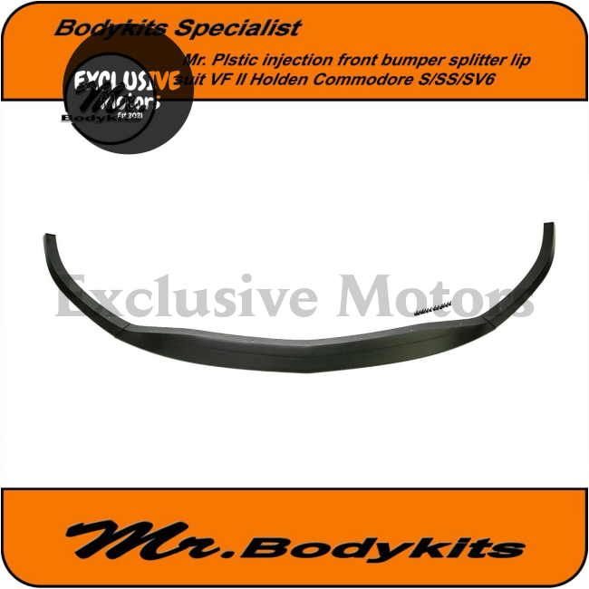 Front Bumper Lip Splitter for Holden Commodore VF Series 2 Sedan/Ute/Wagon