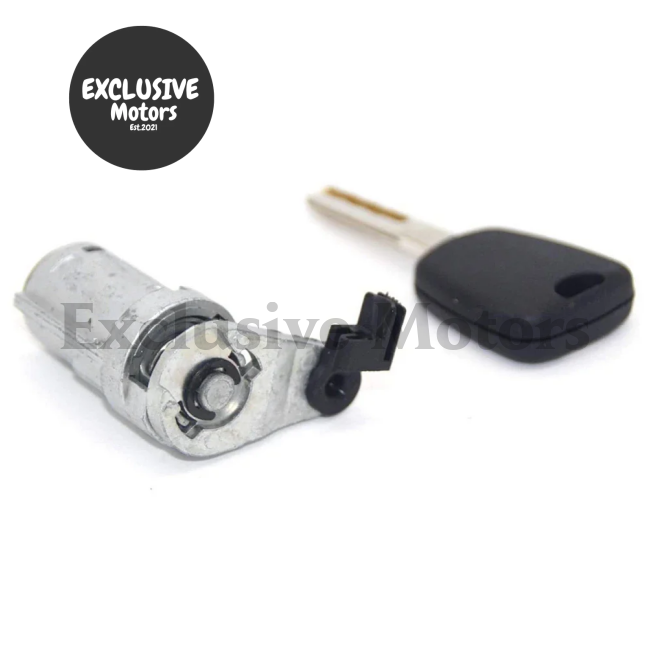 Front Door Lock & Ignition Switch Barrel With Keys For Peugeot 307