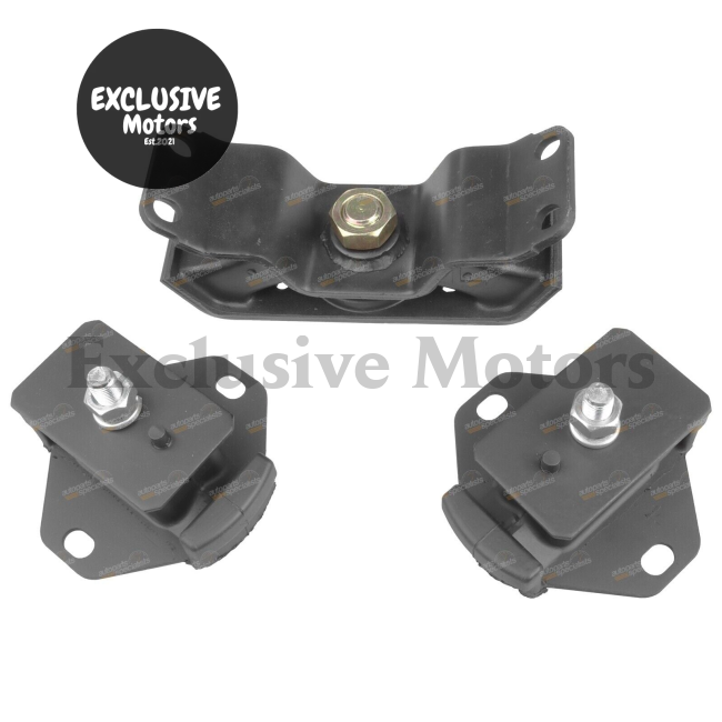 Front Engine & Rear Rubber Gearbox Mounts for Hilux 4X4 LN65