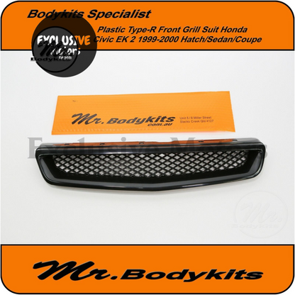 Front Grill Grille for Honda Civic 1999-2000 EK 2 Series