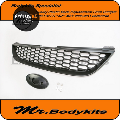 Badgeless Front Bumper Grille for Ford Falcon FG XR MK1 (2006-2011)