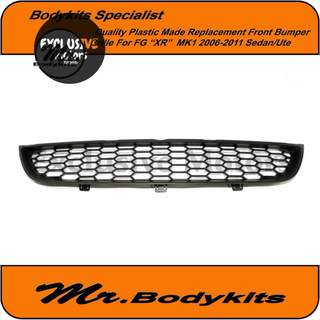 Badgeless Front Bumper Grille for Ford Falcon FG XR MK1 (2006-2011)