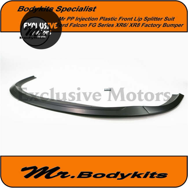 Front Lip Splitter for Ford Falcon XR6, XR8 FG MK1 (Front Bumper Body Kit)