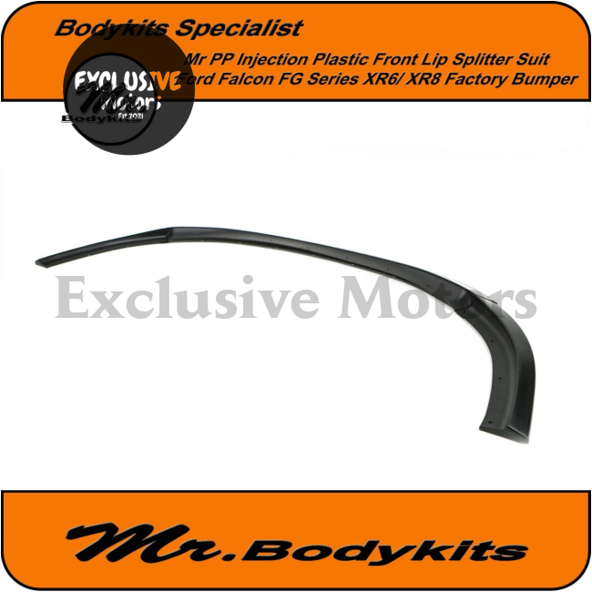 Front Lip Splitter for Ford Falcon XR6, XR8 FG MK1 (Front Bumper Body Kit)