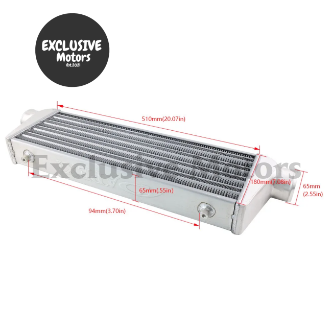 Front Mount Intercooler Turbo Od 63Mm - 510*180*65Mm