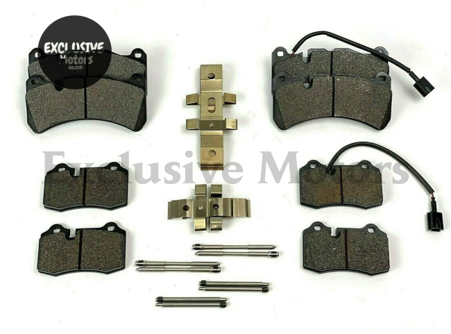 High-Quality Front & Rear Brake Pads for Maserati Ghibli & Quattroporte SQ4