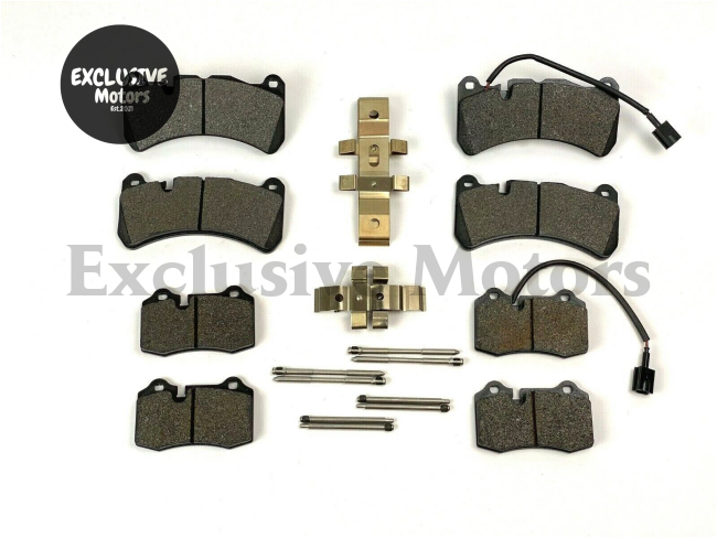 High-Quality Front & Rear Brake Pads for Maserati Ghibli & Quattroporte SQ4