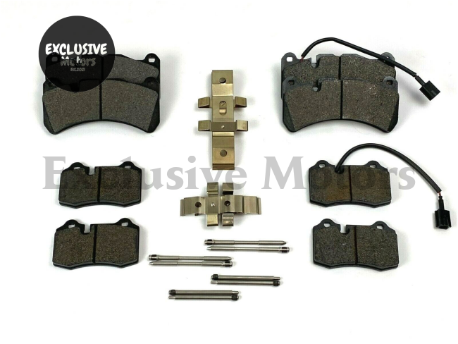 High-Quality Front & Rear Brake Pads for Maserati Ghibli & Quattroporte SQ4