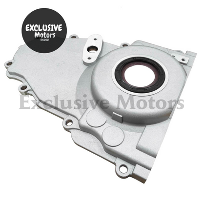 Front Timing Cover Housing Plate & Gaskets for Holden Commodore VT, VX, VY, VZ, VE, WH