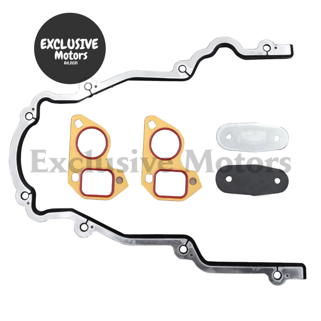 Front Timing Cover Housing Plate & Gaskets for Holden Commodore VT, VX, VY, VZ, VE, WH