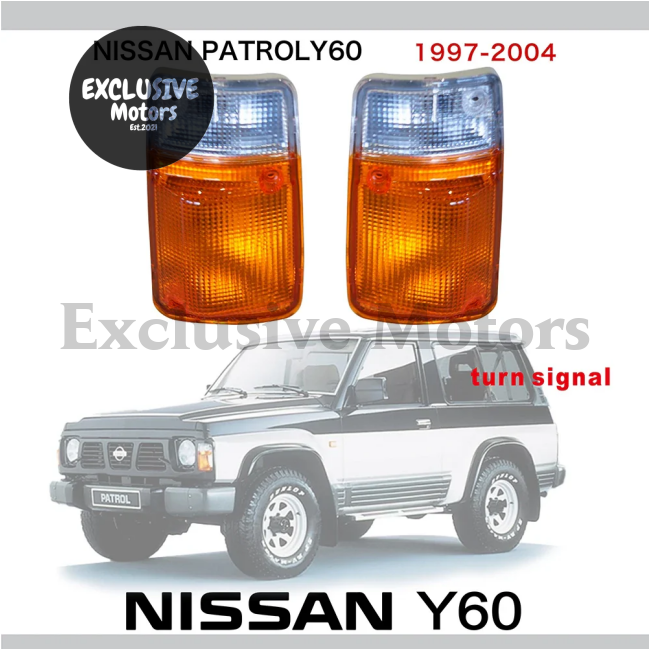 Front Turn Signal Corner Lights For Nissan Patrol Y60 (1997-2004)