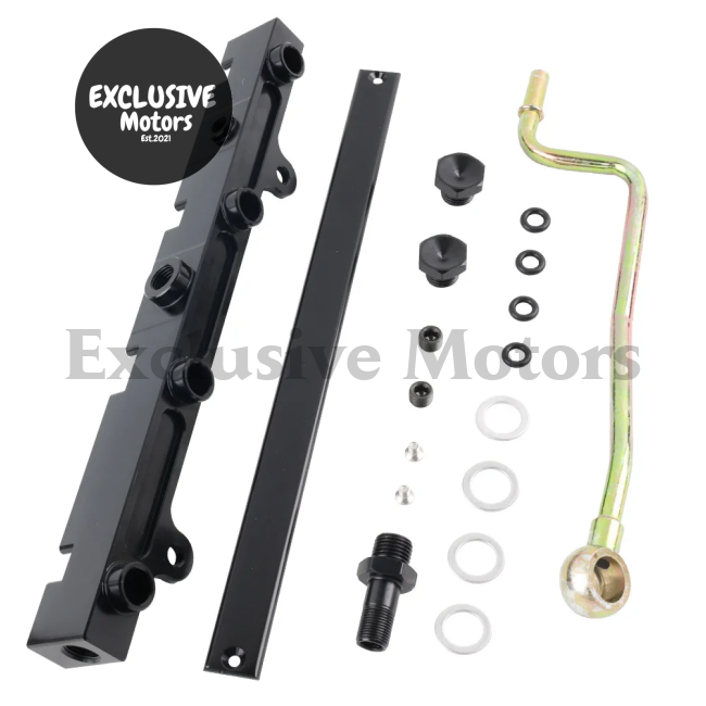 Fuel Rail With Pressure Regulator And Gauge For Honda Civic D15 D16 D17