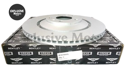 Genuine Rear Brake Rotors Set (x2) for Bentley Continental GT & Flying Spur