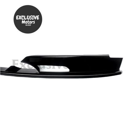 Gloss Black Front Bumper Splitter Lip for BMW 1 Series E82 M Sport (2007-2013)