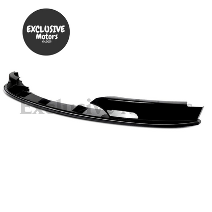 Gloss Black Front Bumper Splitter Lip for BMW 1 Series E82 M Sport (2007-2013)