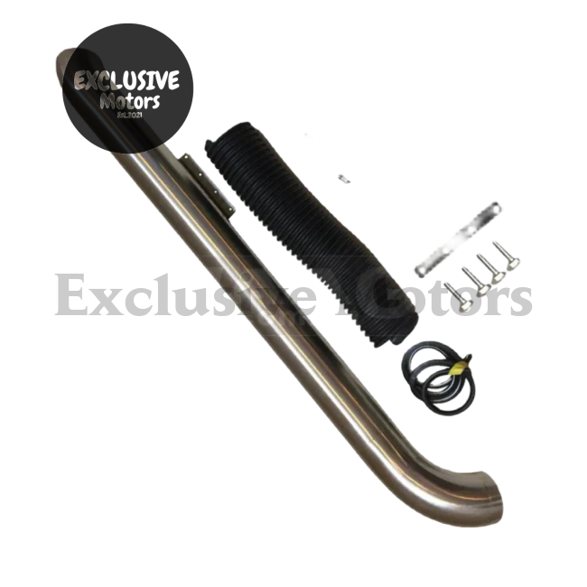 Gloss Black Stainless Steel Snorkel Kit For Toyota Hilux 2011-2015