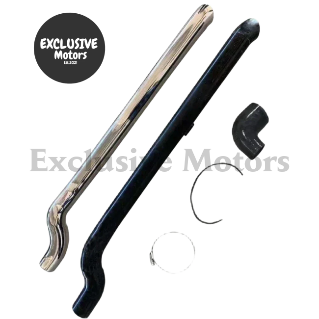 Gloss Black Stainless Steel Snorkel Kit For Toyota Hilux 2011-2015