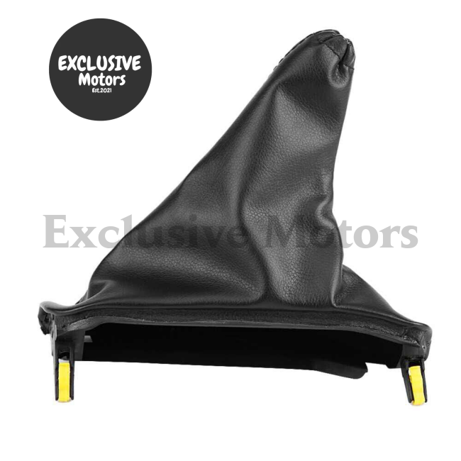 Handbrake Boot Cover Black Leather for Ford Falcon FG, FG-X (2008-2018)