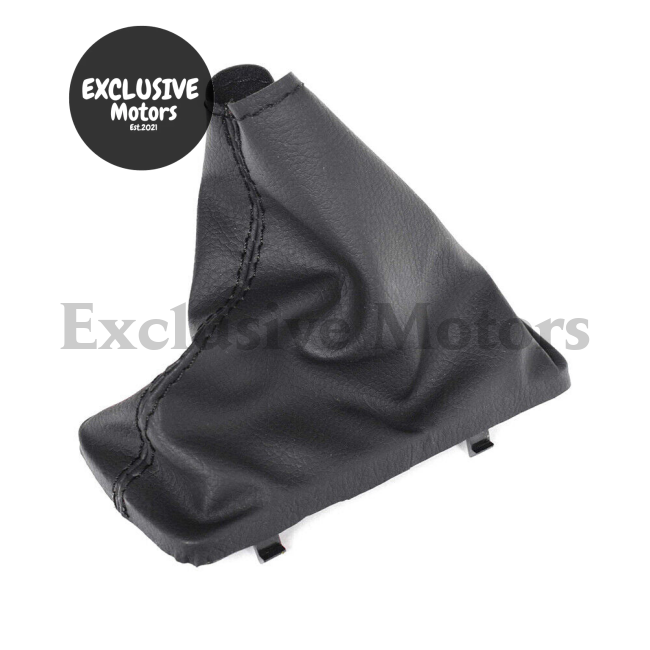 Handbrake Boot Cover Black Leather for Ford Falcon FG, FG-X (2008-2018)