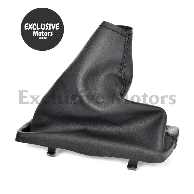 Handbrake Boot Cover Black Leather for Ford Falcon FG, FG-X (2008-2018)