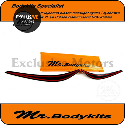 Headlight Eyebrows for Holden VF Series Commodore Sedan/Ute/Wagon