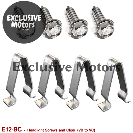 HEADLIGHT SCREWS and CLIPS for VB VC - HOLDCOM AUTO PARTS