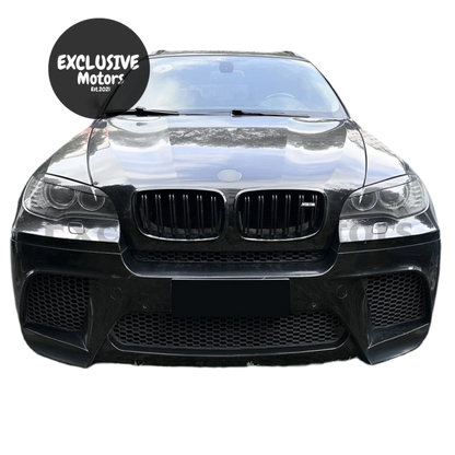 Headlights Eyelids For Bmw X6 X6M (E71 E72) X5M (E70) 2007-2013