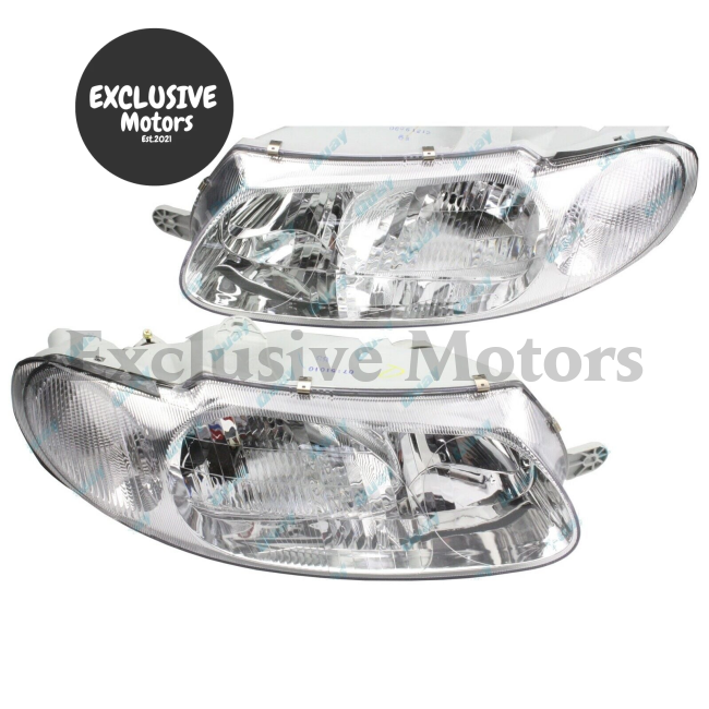 LH + RH Headlights Pair for Holden Commodore VT (1997-2000) - Left (LHS) Passenger and Right (RHS) Driver