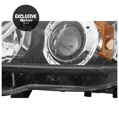 LH + RH Headlights Pair for Mazda 3 BK (2003-2009) 4-Door Sedan - Left and Right Set