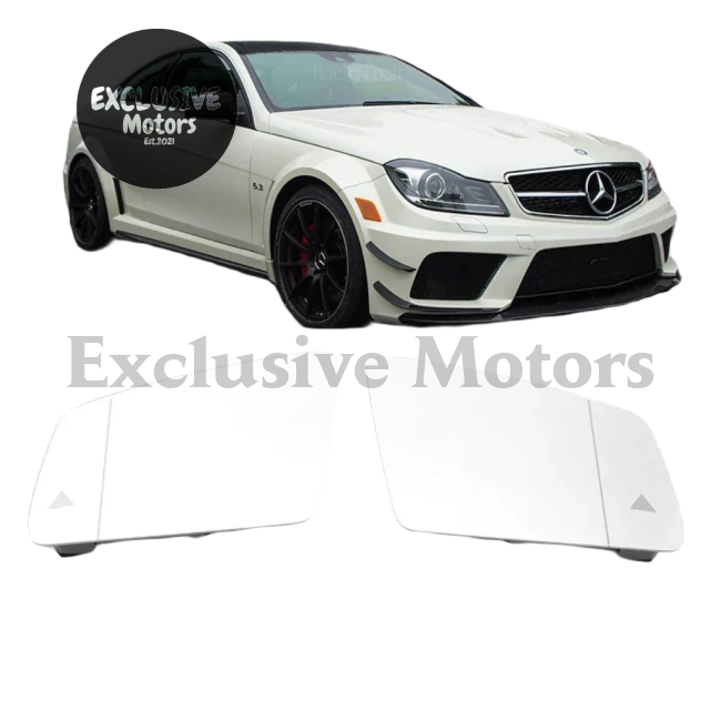 Heated Side Door Wing Mirror Glass For Mercedes C-Class